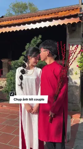 Khách chụp couple ngày tết của Mei đâyy ạ. Bên mình có chụp ảnh và make up lun nhen khách ơi. #fyp #trending #xuhuong #70tayninh #makeuptayninh #makeupchupanhtayninh #chupanhtettayninh #nhàcổ 