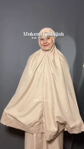 Mukena khadijah jumbo dewasa, sebelum harga naik menuju puasa bun co dikerajang kuning ya bun🥰 #mukenakhadijah #mukenakhadijahbordir #mukenajumbo 