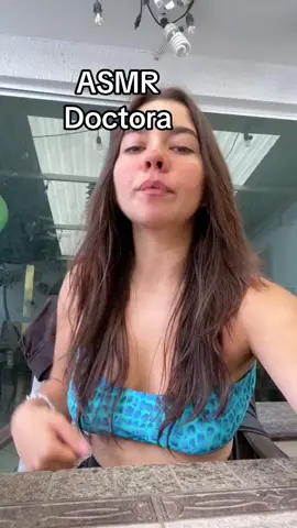 #doctorasmr la doctora más sexy del mundo te revisa y te da morfina pa q te alivianes 