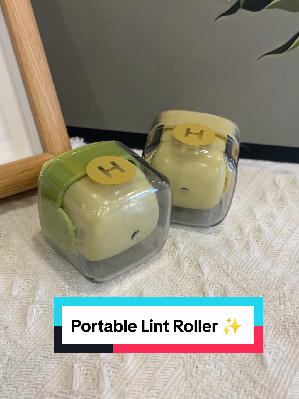 Portable Lint Roller ✨️  #lintroller #catproducts #pethairremoval #lintremover 