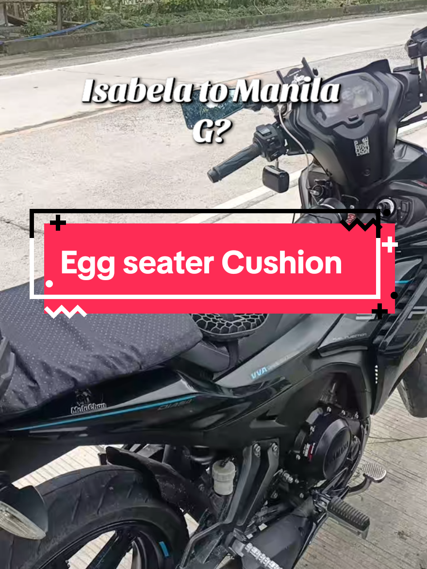 Kayang-kaya na mag long rides basta may Egg Seater 3D Fashion Ice Pad #eggseatercushion #eggseater #cushionseat #longridesessential 