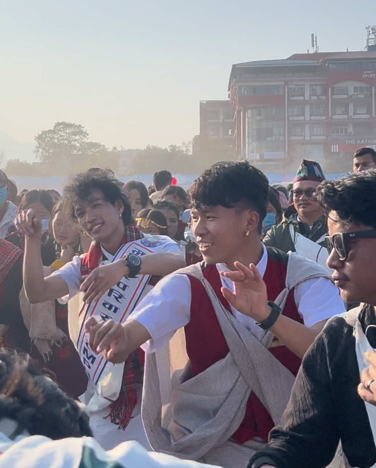 Yesterday vibes 🔥Fall in love with my culture🤍#stmfans #asian #fyp #tudikhelground #goviralgo #kauraha_song #magar #sanskriti #tudikhelkathmandunepal🇳🇵🇳🇵 #maghesankranti #dance @Bijay Pun @Misita 💙 @Chahana Rana Magar 