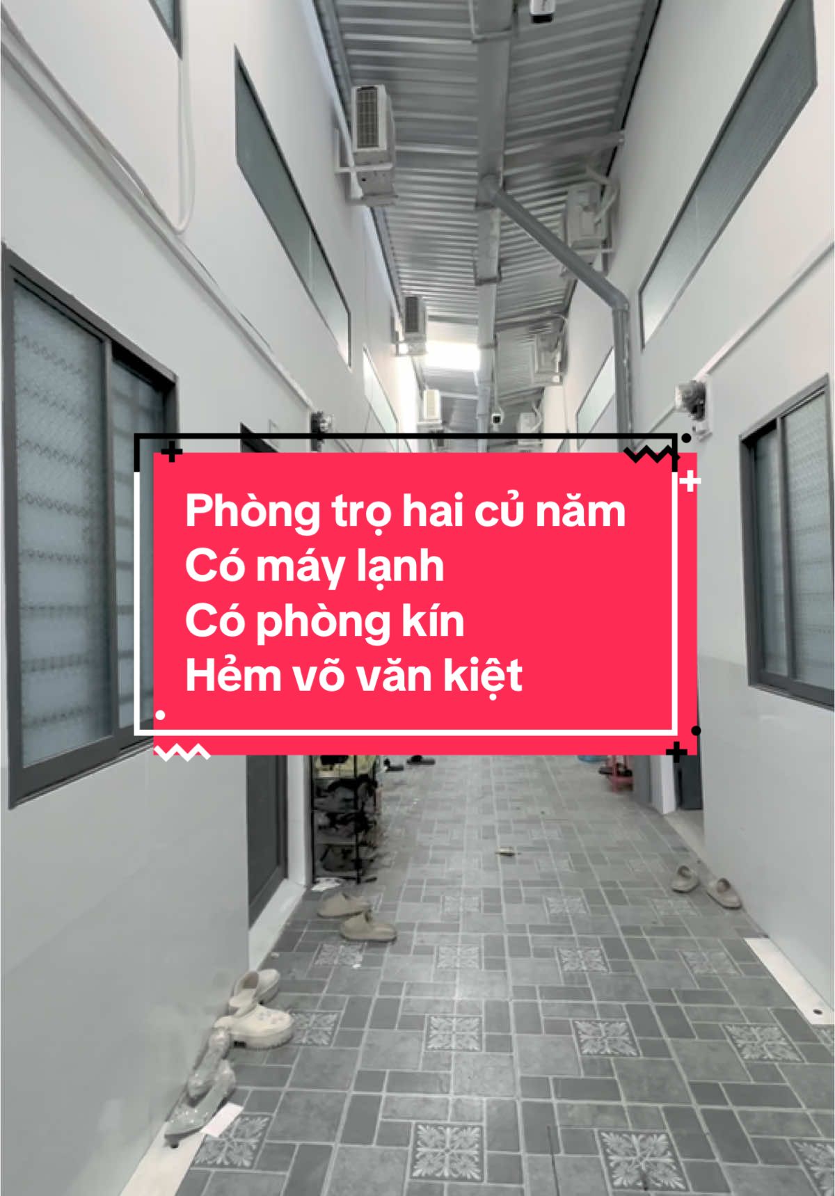 Phòng trọ có phòng riêng có máy lạnh #phongtrosinhvien 
