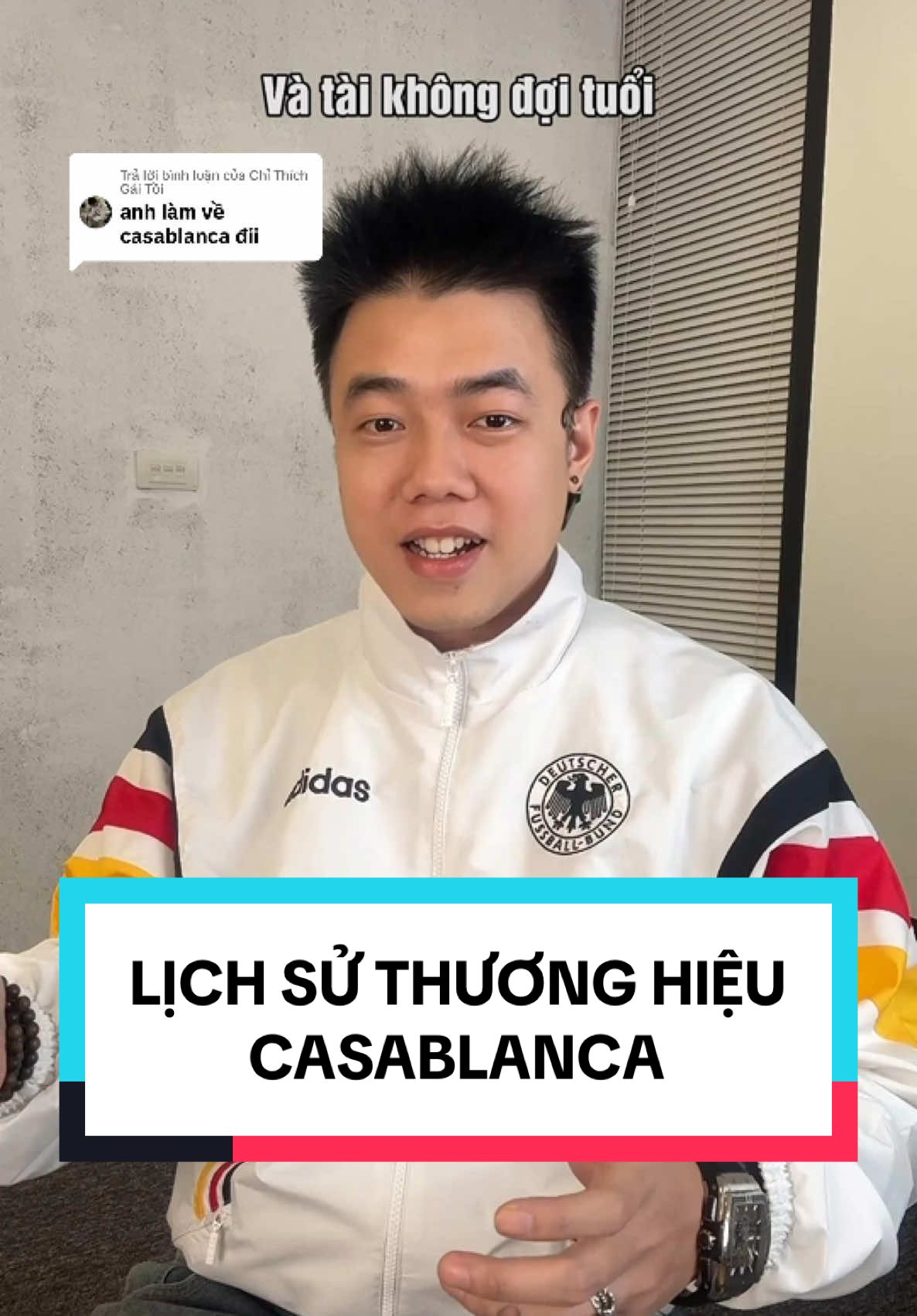 Trả lời @Chỉ Thích Gái Tồi Lịch sử thương hiệu Casablanca  #mikevu #mikenco #fashion #thoitrang #xuhuong #brand #viral #fyp #thuonghieu #streetwear #luxury #casablanca 