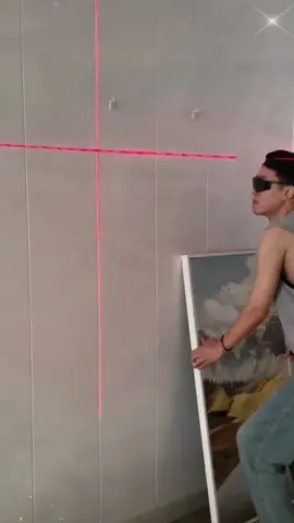 Multipurpose Laser Level laser measure Line 8ft+Measurement Tape Ruler Adjusted#Multipurpose #laser #measure #useful #repair #works #wall #balance #foryou #tiktokmalaysia 