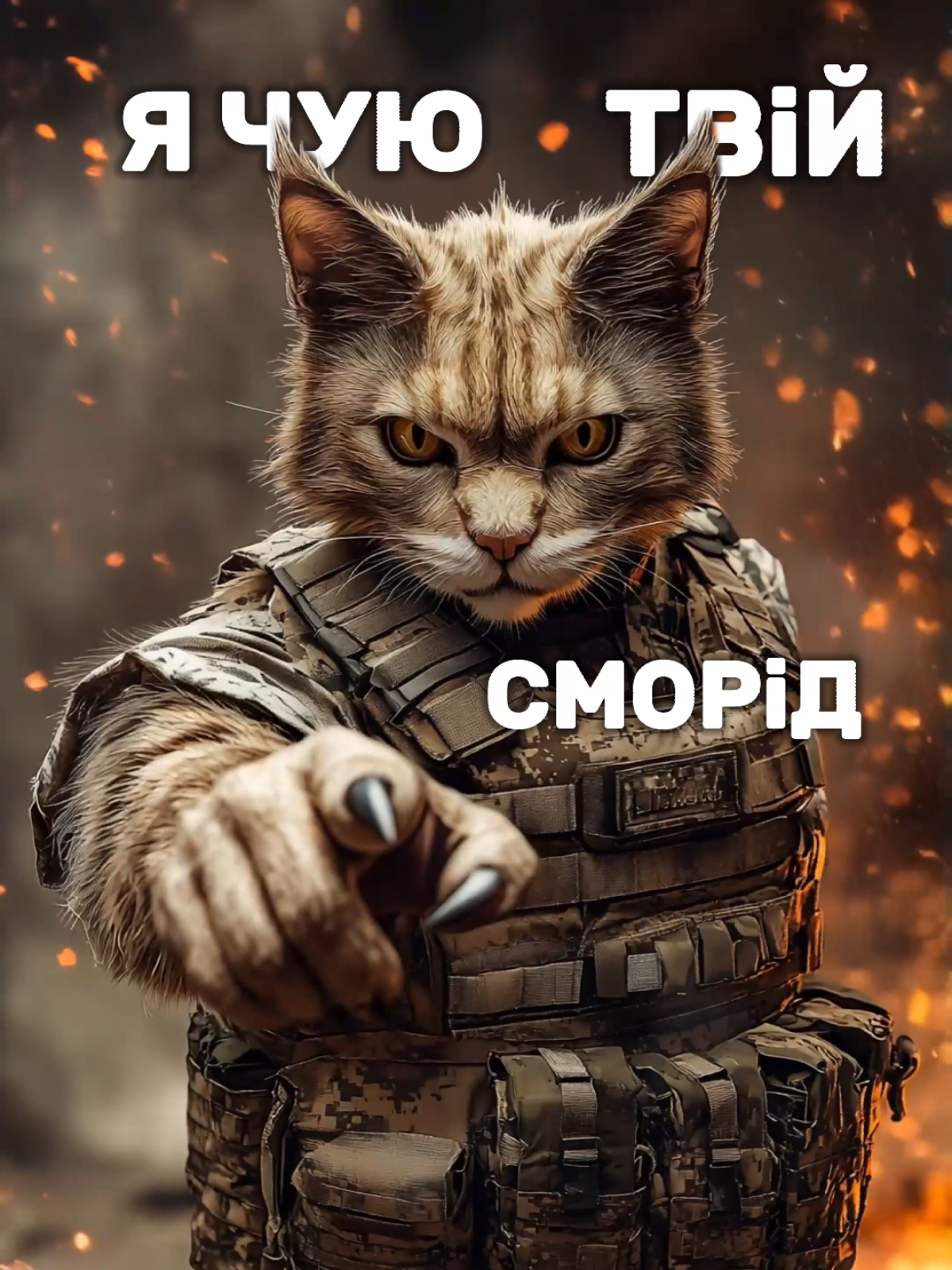 ЗСУ: котики, що боронять Україну / Я чую твій сморід!  #славаукраїні🇺🇦🇺🇦🇺🇦  #зсу #українапонадусе #всебудеукраїна #славазсу #героямслава #україна #українськийтікток #війнавукраїні  #yourimaginarium #українапонадусе💙💛 