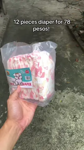 Dog diaper for only 78 pesos! 🐶 #dogdiaper #dog #furbaby #petdiaper 