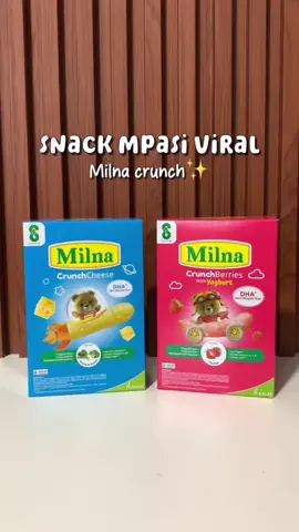 siapa sih yang gak tau snack milna crunch yang viral ini?? #mpasi #mpasihomemade #mpasi6bulan #mpasimenulengkap #mpasisehat #mpasiantigtm #mpasi8bulan #mpasibayi #snack #snackmpasi #snackviral #cemilan #cemilanviral #cemilanmpasi 