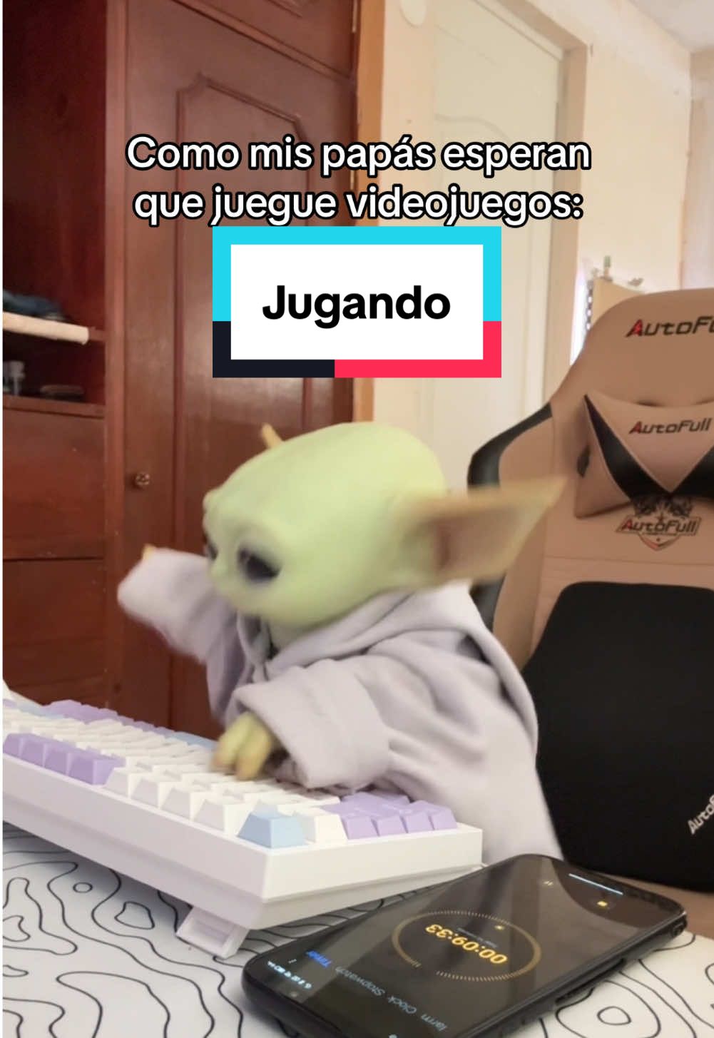 No alcanza ese tiempo 😠