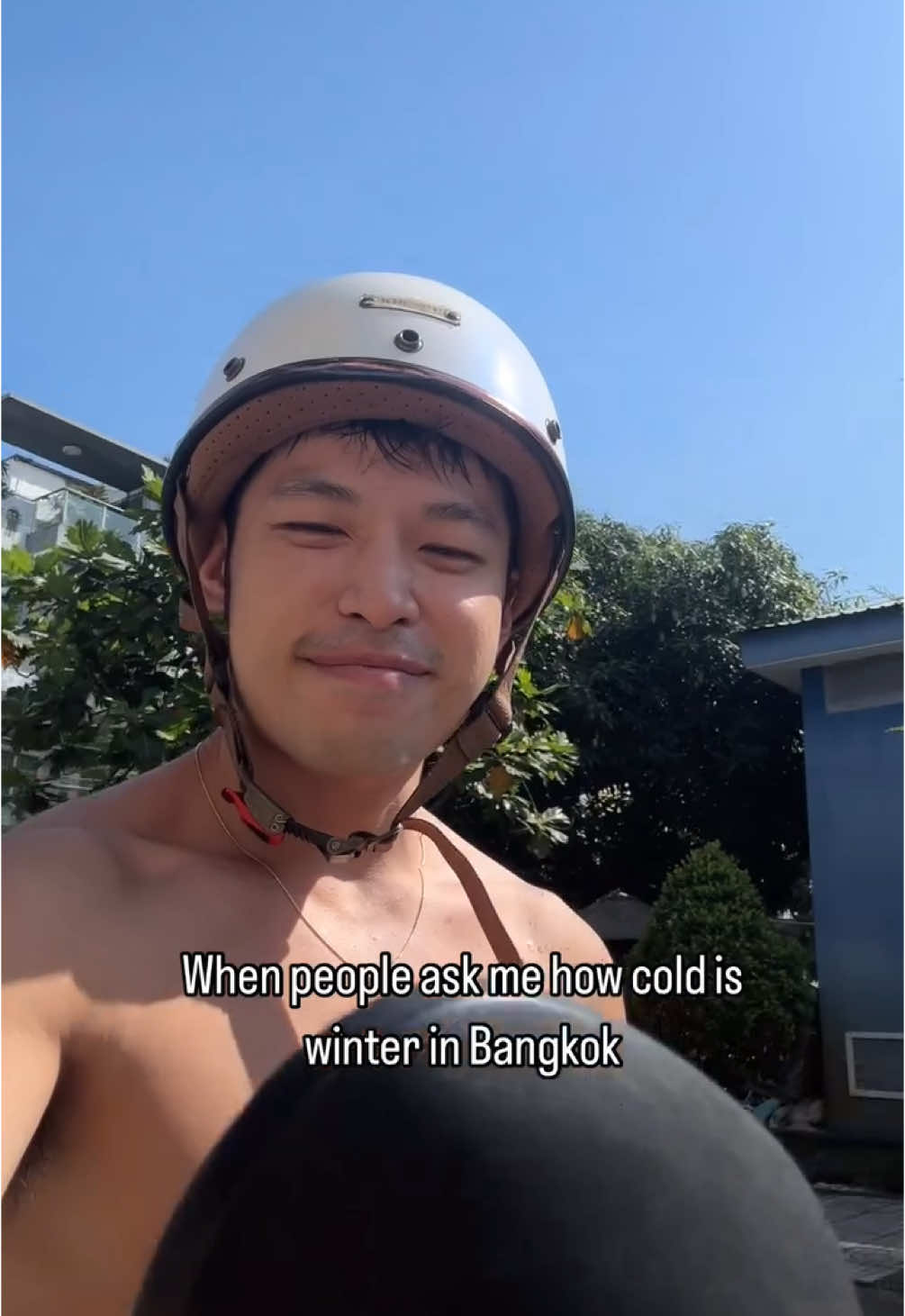 How is winter in Asia? #fy #fyp #bangkok #hcm 