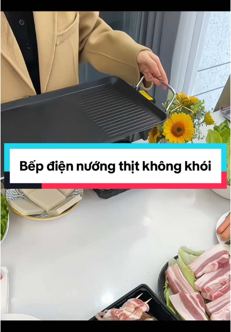 Bếp điện nướng thịt không khói #giadung #giadungtienich #giadungthongminh #bepdien #bepnuong #bepnuongdien 