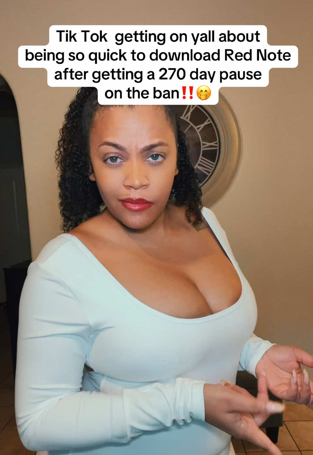 Yall was quick to jump ship. No Tik Tok ban here. #TiKTokBan #RedNote #TikTok #ContentCreator #TiKTokShop #WeDidItJoe 