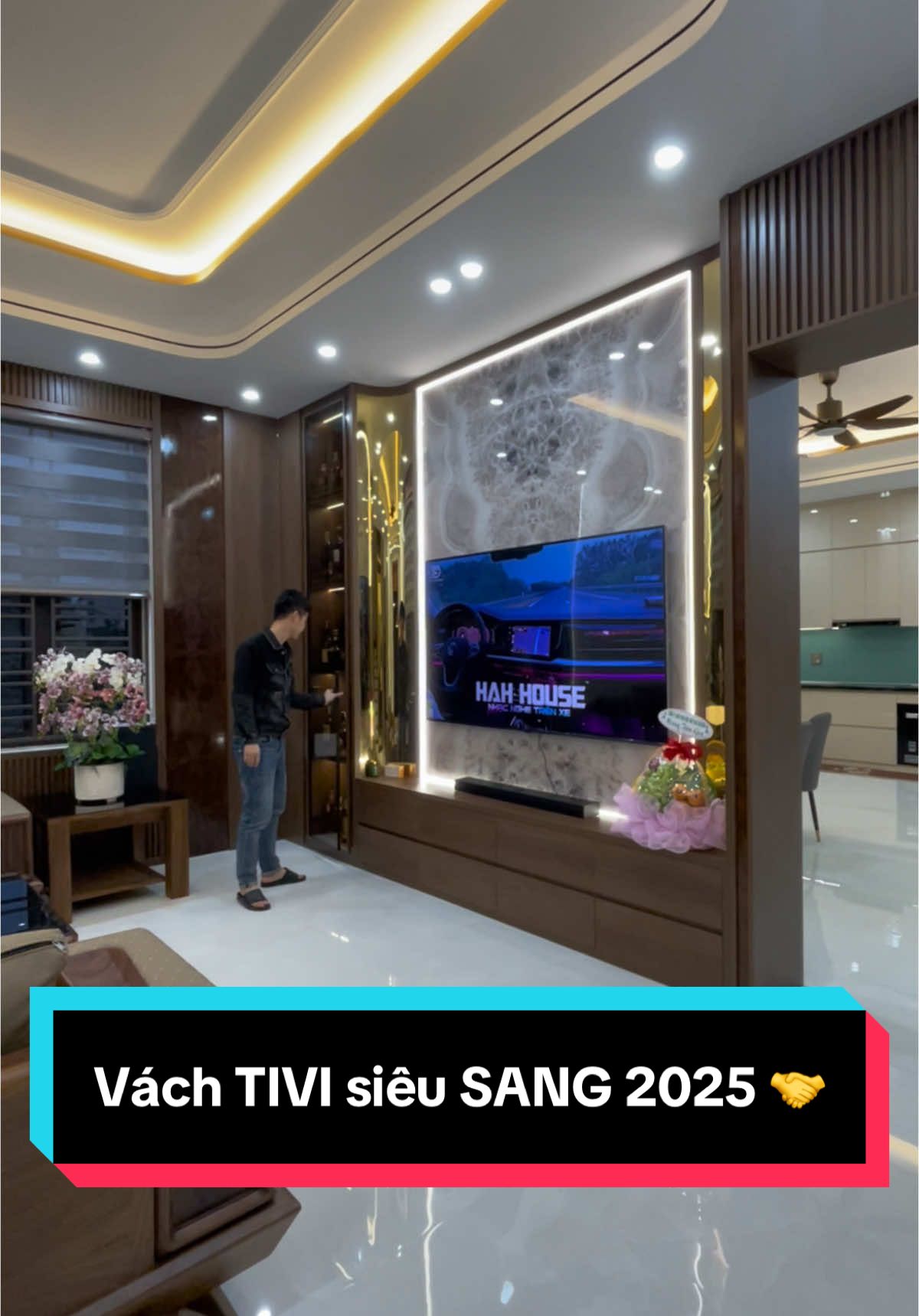 Vách TIVI siêu SANG 2025 🤝 #noithat #quangnghianoithat #nộithấtnhàđẹp #xuhuong2025 #xh 