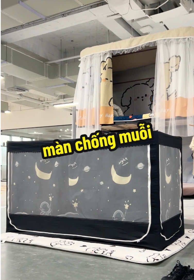 Màn chống muỗi phù hợp cho ký túc xá để bảo vệ sự riêng tư🚫🦟#mànchốngmuỗi #muỗi #mosquitonet #học_sinh #fyp 