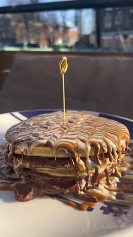 🍽️ American pancake | nutella | a la kinder bueno | lotus topping | white chocolate topping 📍 Barndesteeg 13H 1012BV Amsterdam 📩 Franchise@milkyglobal.com #crepes #pancakes #amsterdam #amsterdamfoodguide #amsterdamfoodspots #amsterdamfood #redlightdistrict #food #foodporn #Foodie #coffee #lunch #breakfast #foodtiktok #crepe #FoodTok #lunchspot #brunch #nutella #chocolate 