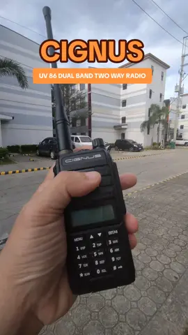 Cignus UV-86 Dual Band Two Way Radio #cignus #walkietalkie #edc 