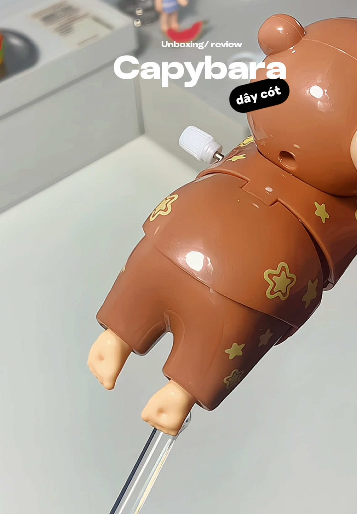 Ẻm vô tri mà em giải trí 🤣#unboxing #capybara #capybaradaycot #dochoivotri #trending #muataitiktokshop #tuyen2108 