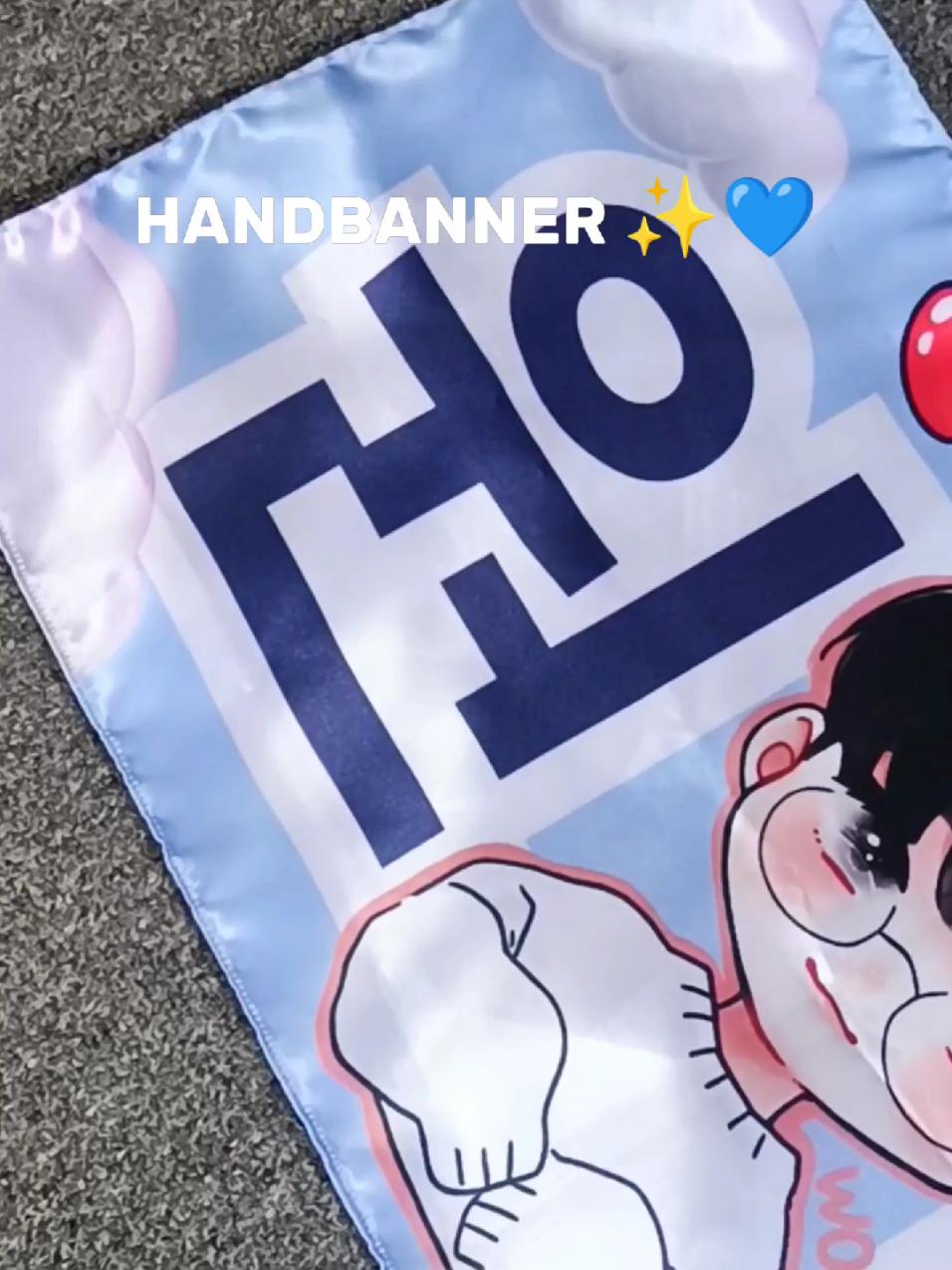 Caratdeull... H-24 menuju konser Seventeen nihh 🙌 masih bingung buat design handbanner? sinii cetak di mimin aja!! FREE DESIGN lohhh 💙 #shinybae #handbanner #svt_right_here_in_jakarta #seventeen17_official #seventeen 