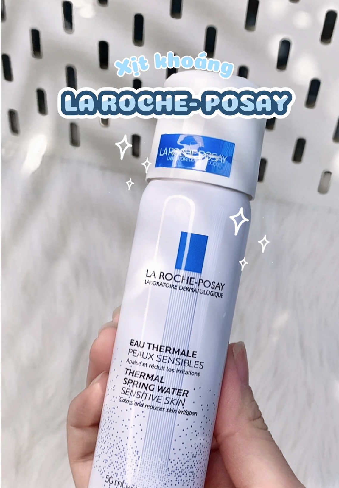 Xịt khoáng lành tính La Roche 🍀#skincare #review #xitkhoang #sam #xuhuong #capcut 