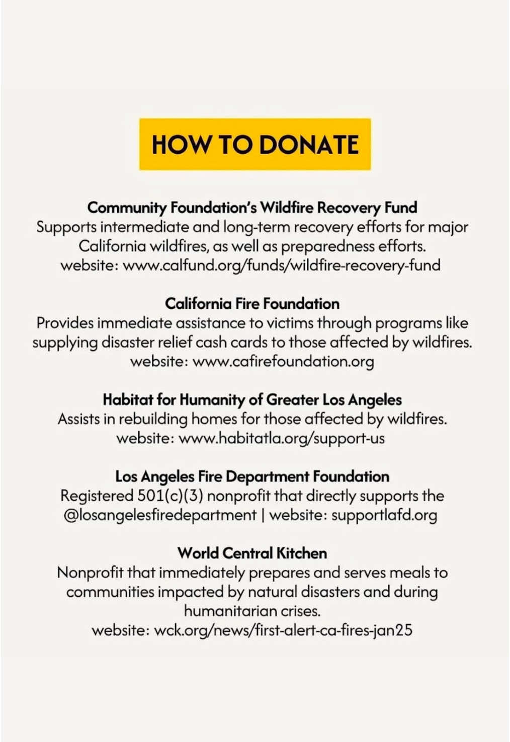 Familia Garcia stands with LA 💪🏽  Thanks to the amazing cast and crew of “The Garcias” we were able to donate all of the 1st season’s wardrobe to the people displaced by the LA fires. Our thoughts and prayers go out to the victims, and anyone affected by this catastrophe.  #losangeles #lafd #firefighters