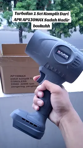 Turbofan 1 Set Komplit Dari APR AP130MAX Sudah Hadir#fyp #foryou #foryoupage #viral #turbofan #pengering #pembersih #pembersihdebu #apr #japan 
