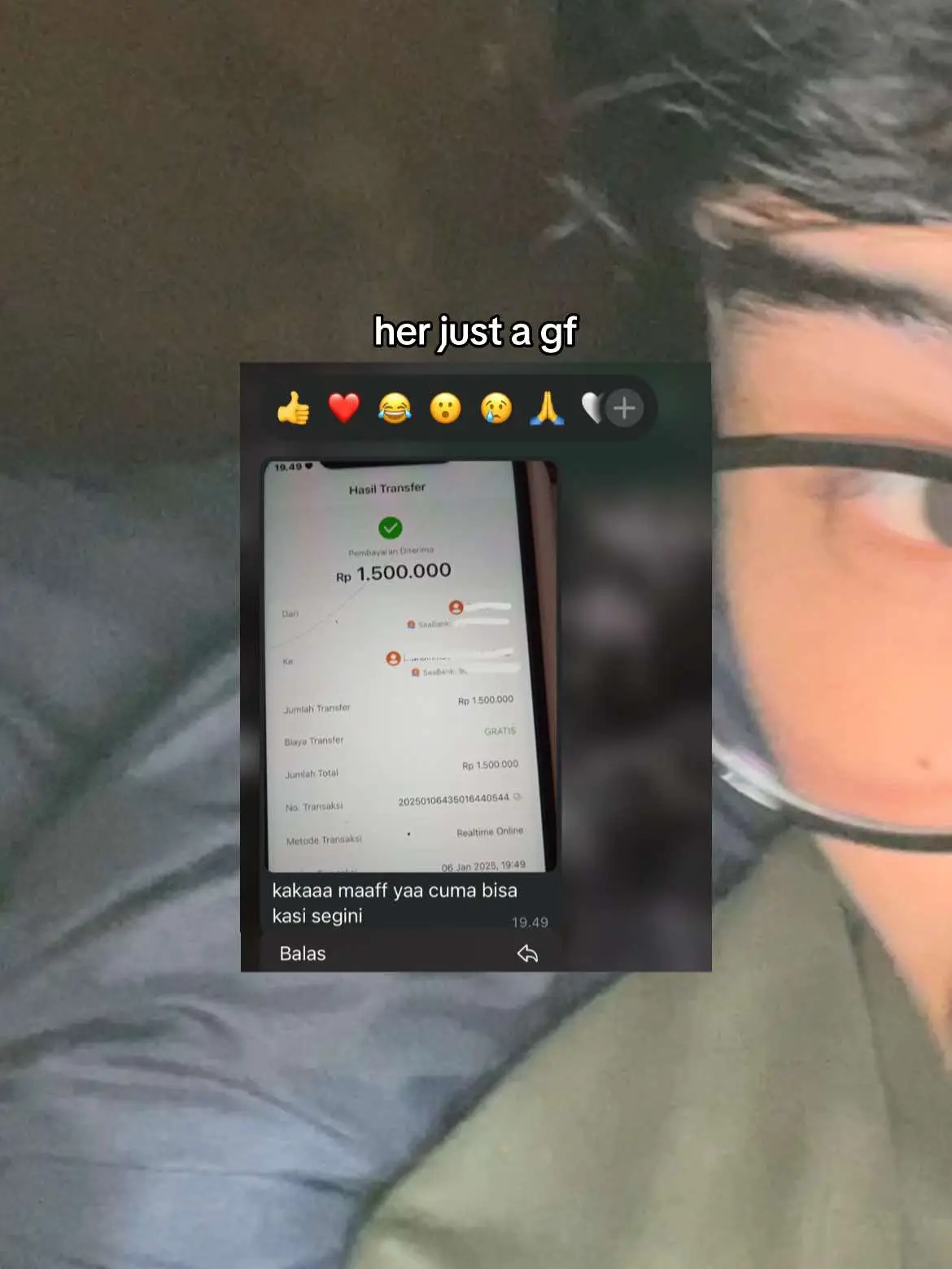 bener bener ngga nyangka dan jujur ini jauh dari pikirannya gua sendiri. tahun lalu gua ketemu dia di satu aplikasi game, sebut aja ff. gua pure ngga ada niat buat jadi cowo dia dalam waktu itu, tapi lama ke lama an gua makin ada perasaan, singkatnya gua conffes, berujung lah di terima dan sekarang gua udah mau jalan ke 8 bulan, orang tua gua dan orang tuanya dia juga udah sama sama kenal, ah god i very happy. for she’s, very thank you and i hope ur self stay with me endless 🙁 #mpiiiki #beranda #pleasefyp #fypage #bucin #freefire 