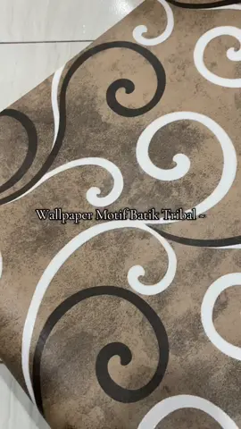 Ready stock wallpaper motif batik ✨ #wallpaperdinding #motifbatik #wallsticker #wallpaperdindingmurah #3dwallpaper #wallstickerdinding #fypage 