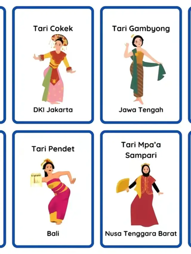Kartu Mengingat Tarian Daerah di Indonesia Link produk ada di bio jangan lupa follow yaa https://lynk.id/bumellysri23 #mediapembelajaran  #mediapembelajaransd  #kelas4  #pendidikanpancasila  #fyp  #fyppppppppppppppppppppppp 