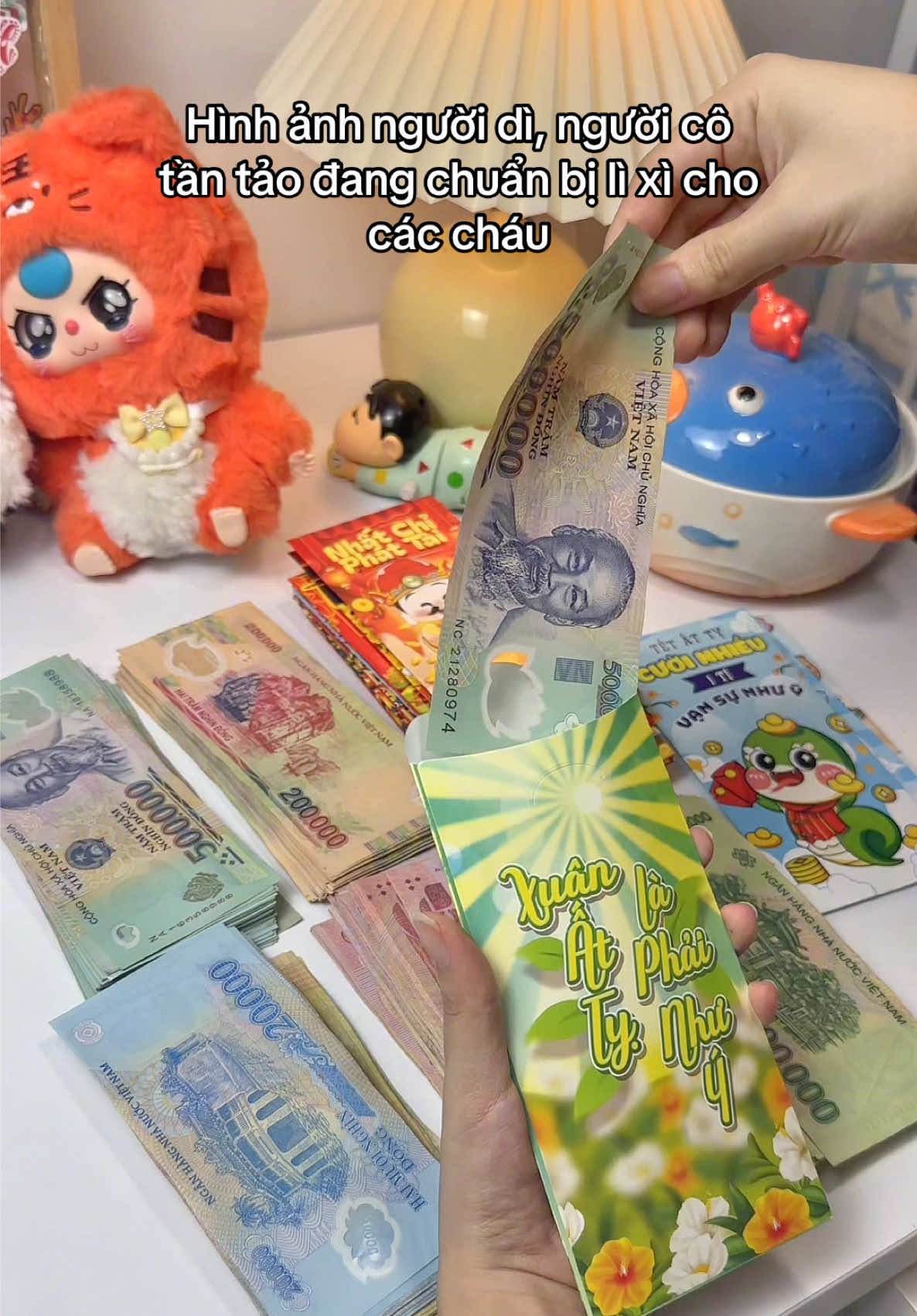 Ngày này cũng tới rồi 😼 #betixiuriviu #xuhuong #viral #lixi #tet 