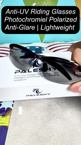Gafas de sol fotocromáticas con protección ocular, perfectas para conducir, pescar, hacer senderismo o cualquier aventura en un día soleado.😎😎#paleshy#polarizedsunglass#photochromiceyeglass#sunglassformen#sunglassforwomen#antiuv#sportsunglassses#giftideas#TikTokShop#fypシ゚viral#gafas #gafasdesol #fashionlookbook #titokshopjumpstartsale 