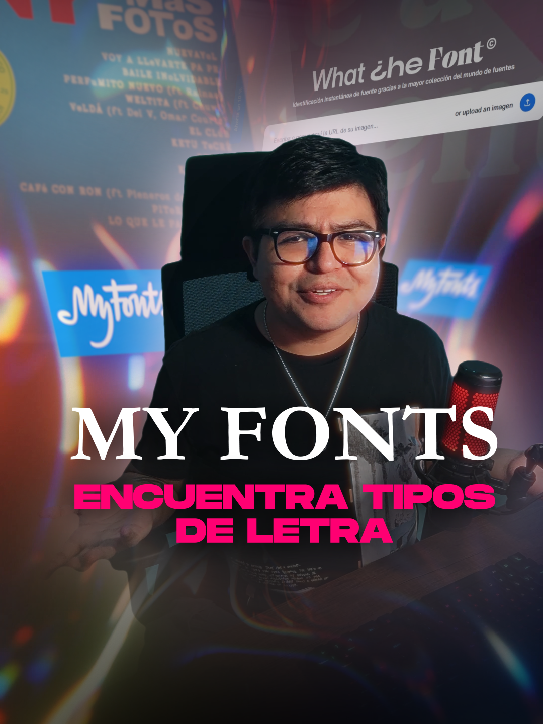 ¿Qué fuente es esa? 🤔 Con MyFonts la identificas en segundos. ¡Súper fácil y útil para tus video o diseños! 🖋️🔥 #GraphicDesign #MyFonts #Tipografías #DiseñoGráfico #FontsLovers #CreadorDeContenido #DiseñoCreativo #TypographyDesign #FontsInspo