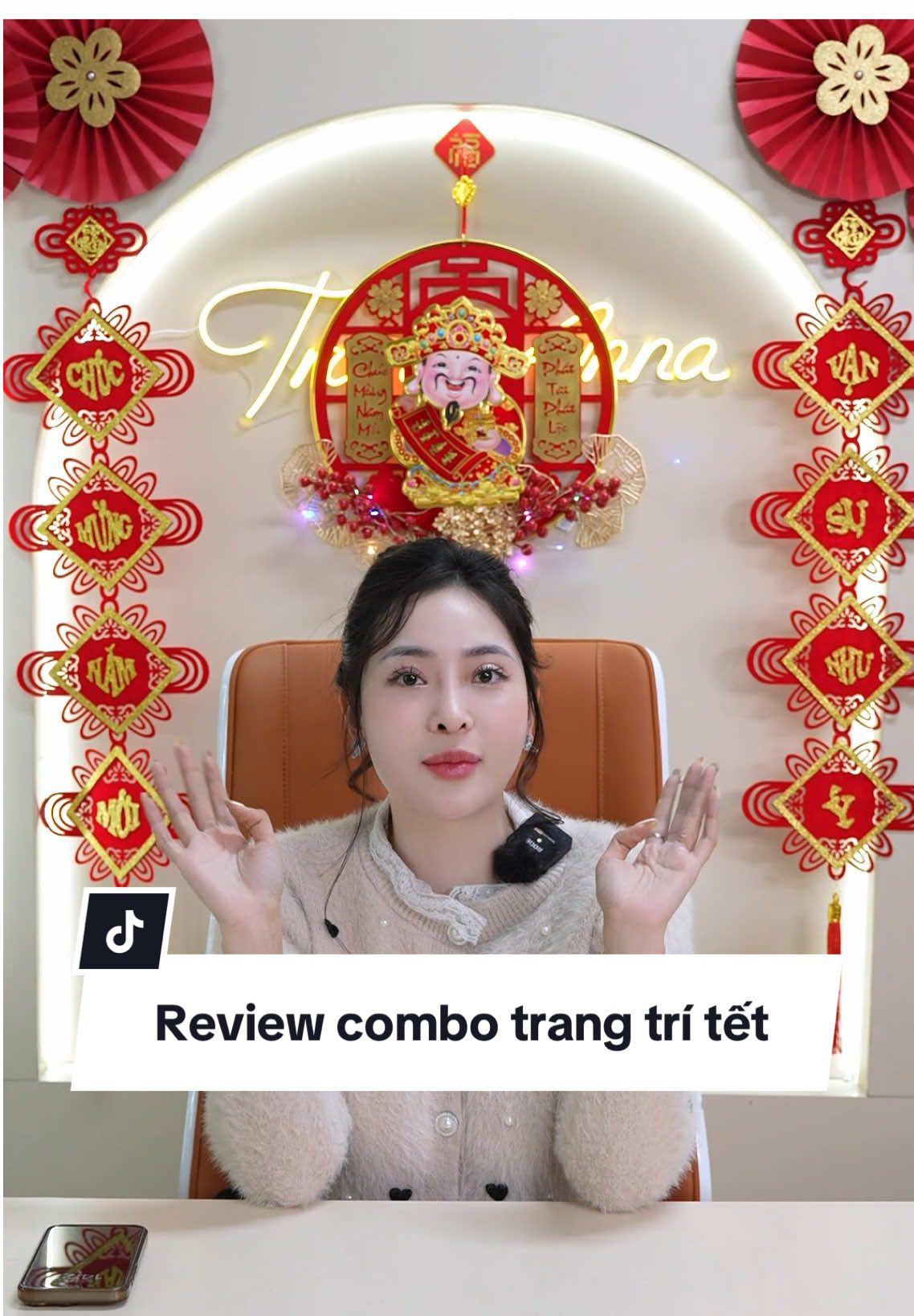 Review combo trang trí thần tài tết có thực sự đáng tiền như quảng cáo?  #tranganna #review #trangtritet 