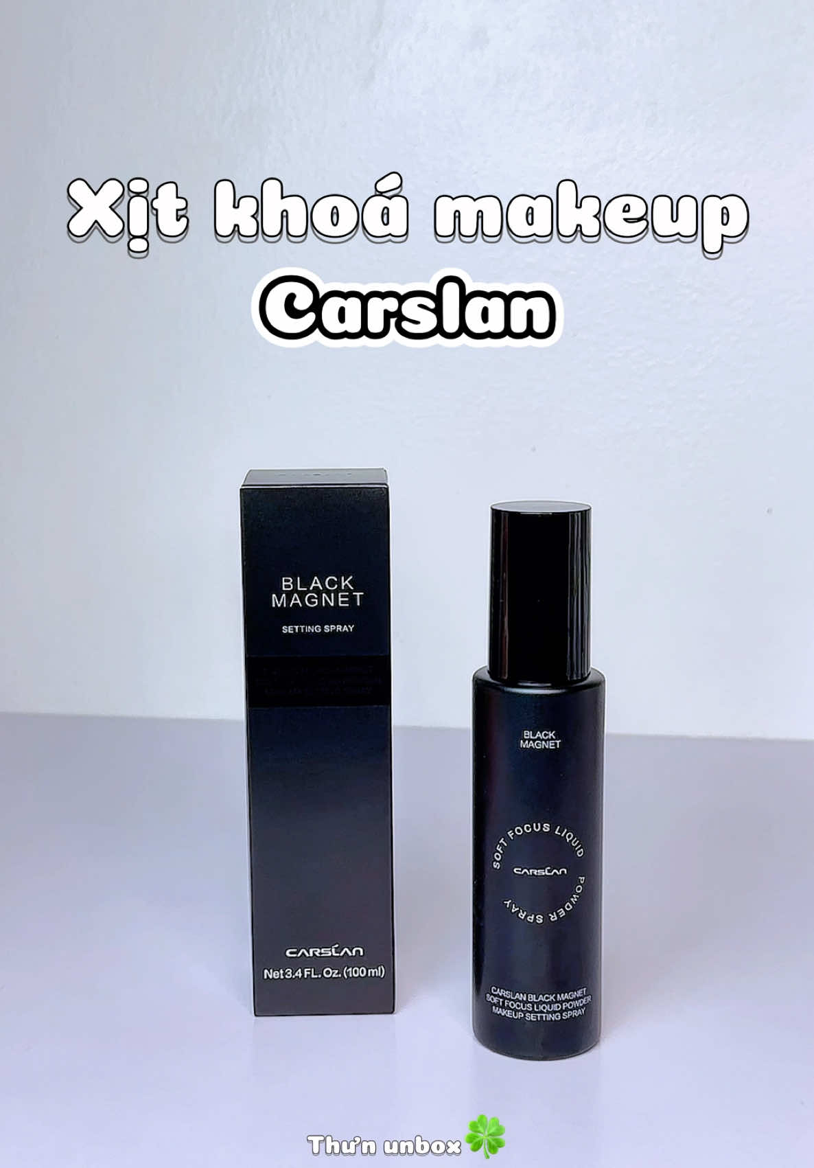 Xịt khoá makeup Carslan #carslan #xitkhoamakeup #xitkhoa #xitkhoacarslan #xuhuong #goclamdep #reviewlamdep 