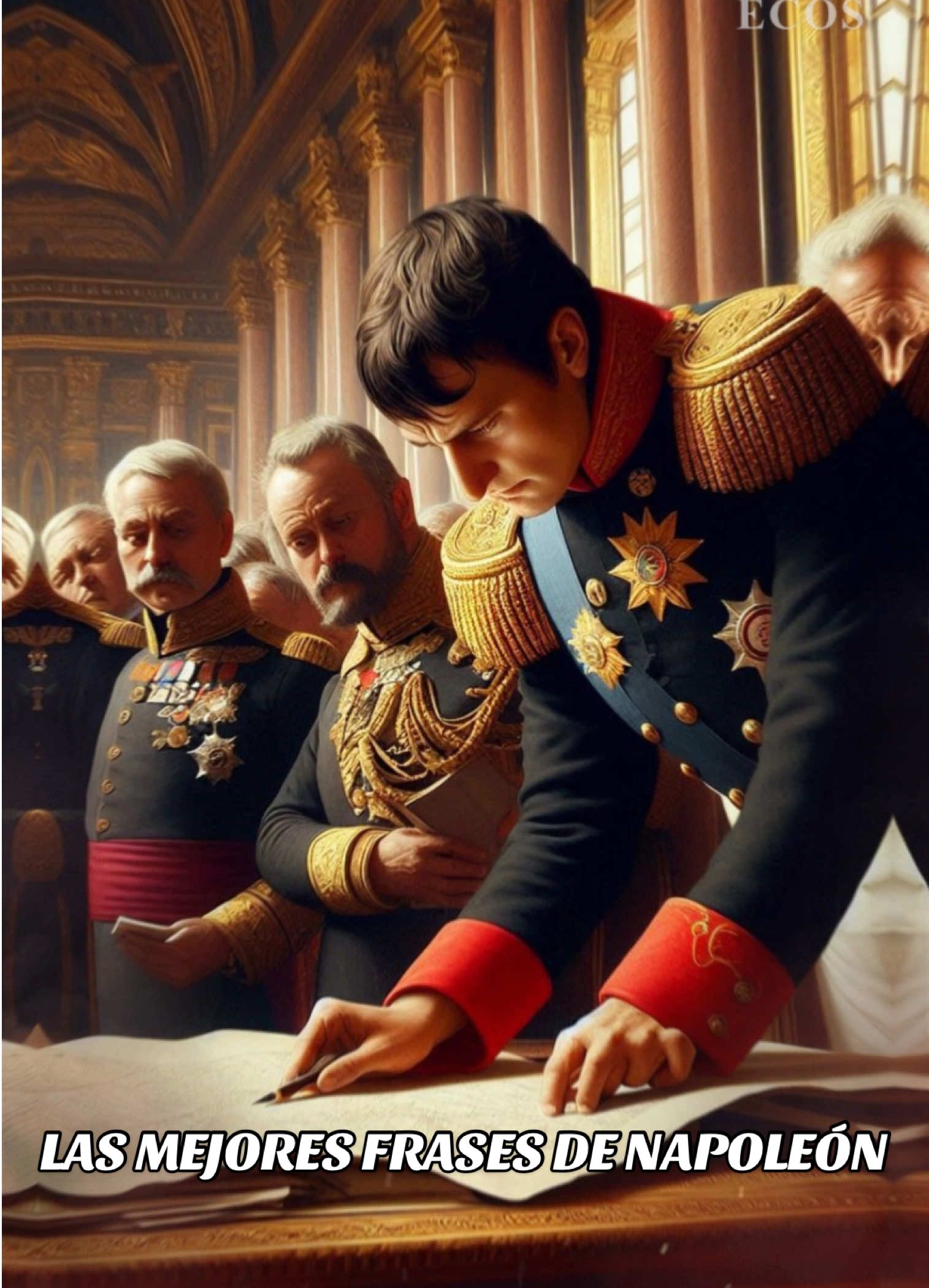 Napoleón Bonaparte: 8 Frases que Marcaron la Historia Conoce las 8 frases más impactantes de Napoleón Bonaparte. Estas palabras han trascendido siglos y siguen inspirando. ¿Cuál es tu favorita? #Napoleón #frasesmotivadoras #HistoriaMotivadora   