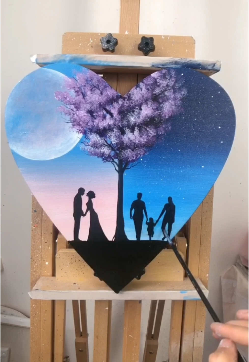 👰‍♀️🤵👼🎨✨🩷 #fanartist #painting #acrylicpainting #art #speedpainting #fanart #videopainting #namiartist #xhtiktok #canvaspainting #fpyツ #arttok #fpy #tiktokart 