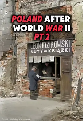 Poland After World War II PT 2..😩🇵🇱 . . . . #poland #polska #war #History #worldwar #worldwartwo #wojna #History #historia #europe #polish #polak #polacy #soliders #polishhistory #lublin #jasło #kielce #kalisz #kosztyn #warsaw #destruction 