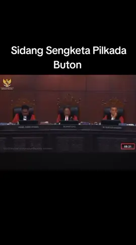 Sidang Sengketa Pilkada Buton di Mahkamah Konstitusi. Part 1 #mk #pilkadabuton #sidangmk #buton #sultra 