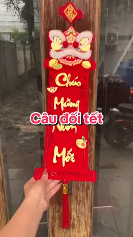 Cặp câu đối đầu lân chỉ 59 cành hoạ tiết đầu lân tinh xảo, săn ngay ạ #xuhuong #tiktok #ilovetiktok #trending #xuan2025 #trangtritet #xuan #tết 