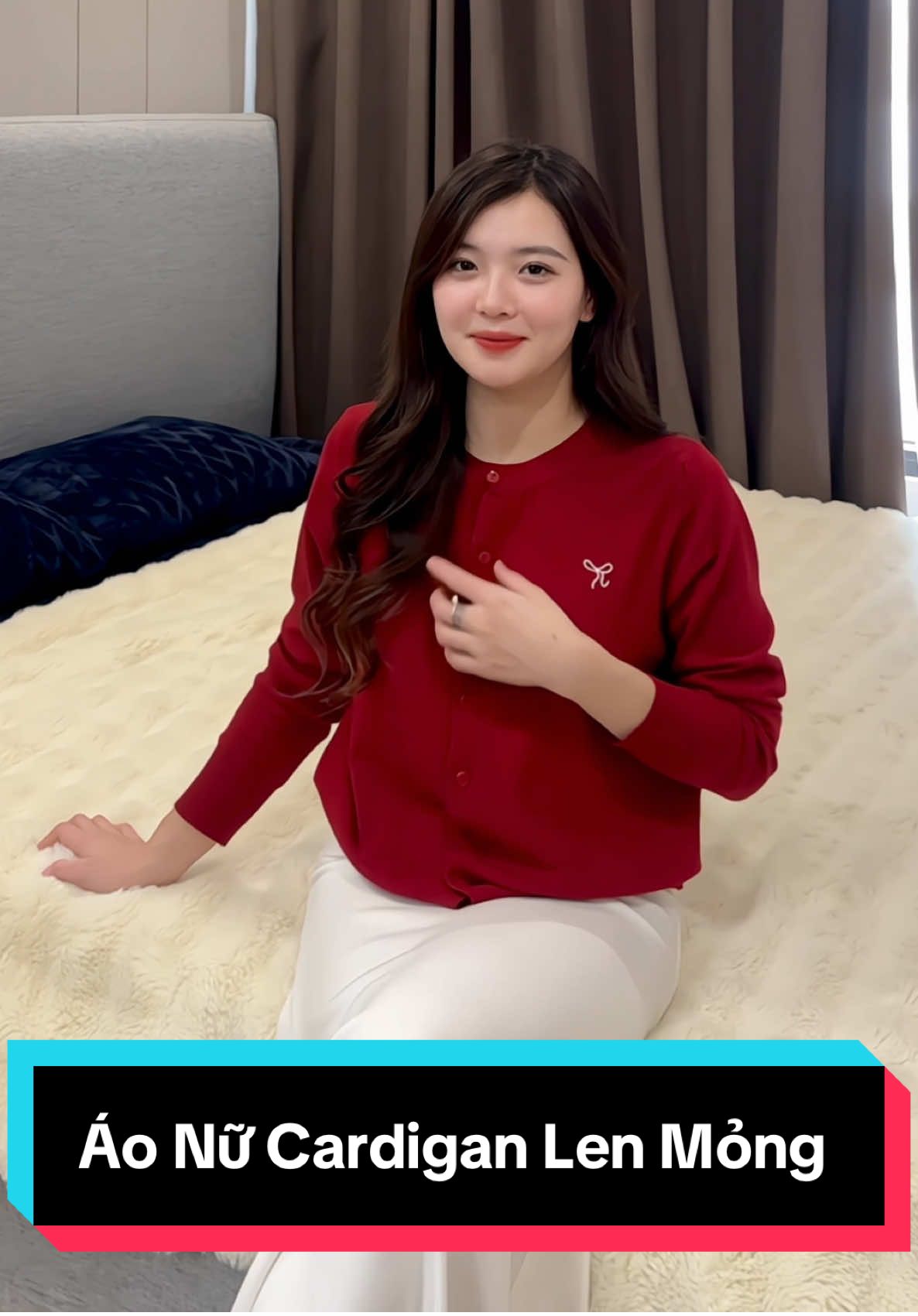 Áo Nữ Cardigan Len Mỏng  #xuhuong #aolen #cardigan 
