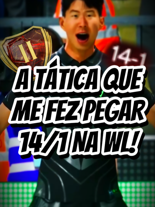 A TÁTICA META QUE ME FEZ PEGAR 14-1 NA WL !! FORTE DEMAIS no #UltimateTeam, em todos os modos de X1 do jogo!! Teste e potencialize a sua gameplay no #EAFC25 !! #fc25#futchampions #fifa #gaming #easportsfifa