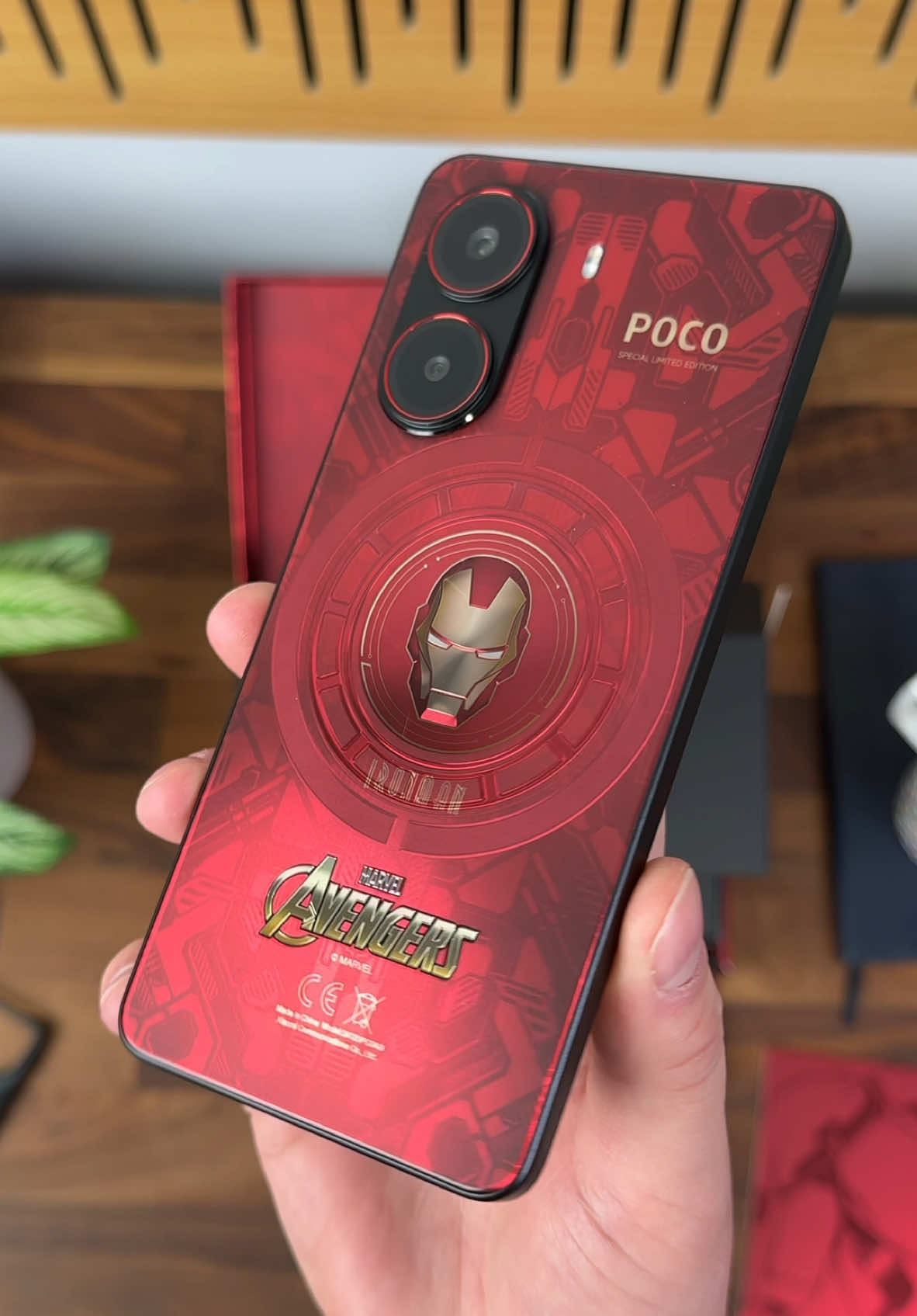 POCO X7 Pro Iron Man Edition Unboxing! Are you a fan?? #POCO #tech #technology #ironman #pocox7 #android #fyp 