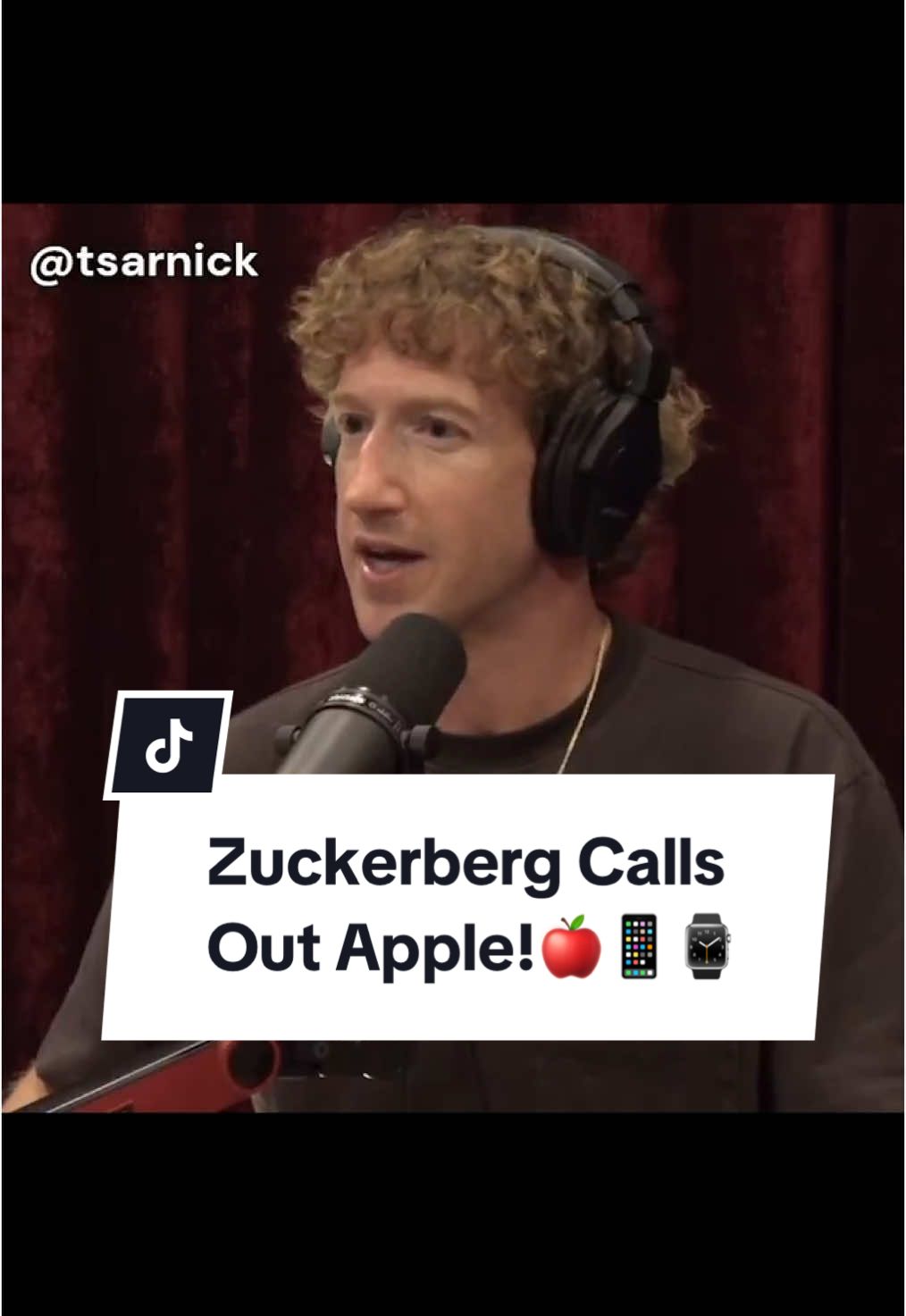 Mark Zuckerberg calls out Apple. “They haven’t innovated since the iPhone and are just squeezing users for profits.” Is he right or wrong? 🍎🤔 Source: PowerfulJRE #markzuckerberg #apple #meta #technology 