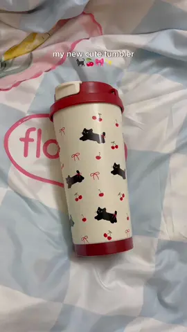 will be my new fav tumbler 🫢🍒 #tumbler #cute #waterbottle #bottle #tumblers #tumblerviral #aesthetic 
