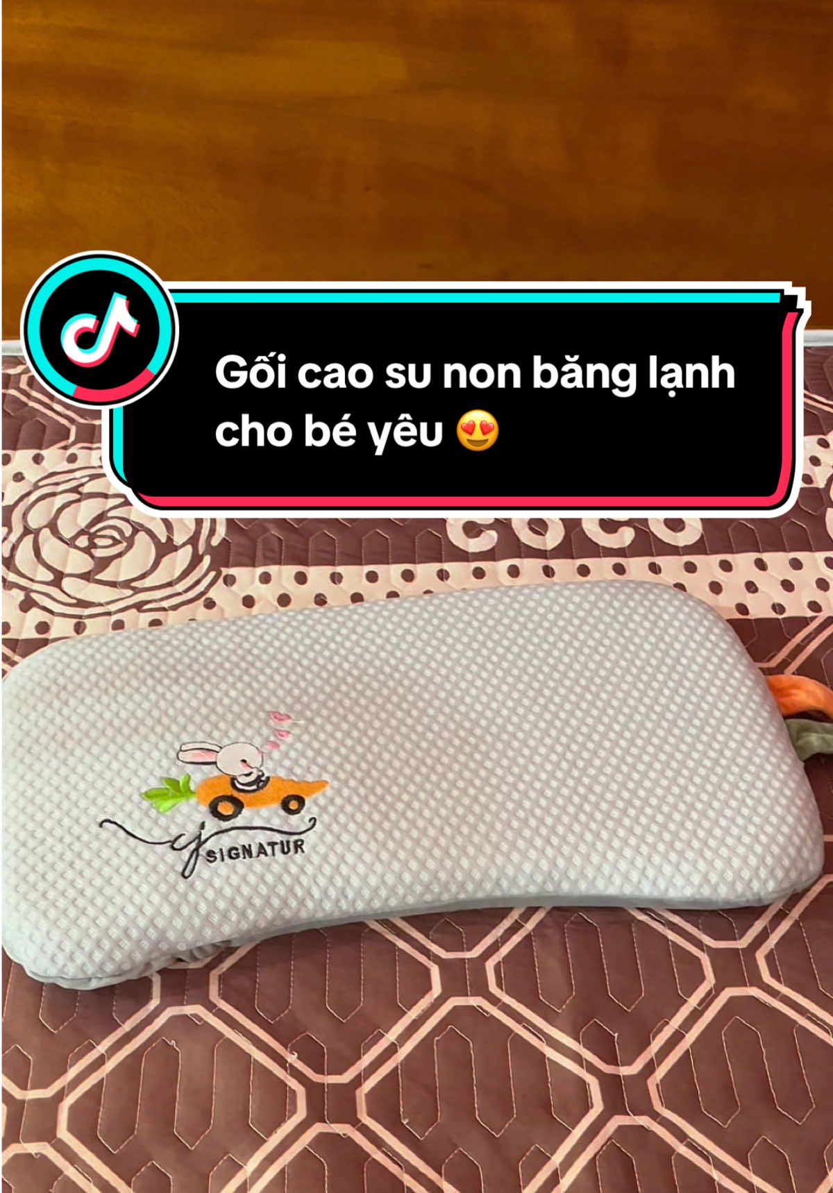 Từ ngày có gối mới bé ngủ ngon hẳn nằm êm lắm ru mịn mát 👏👏 #goicaosubanglanh #review #xuhuong #trending #unboxing #fyp #samtetbaovui #happy28h #CapCut 