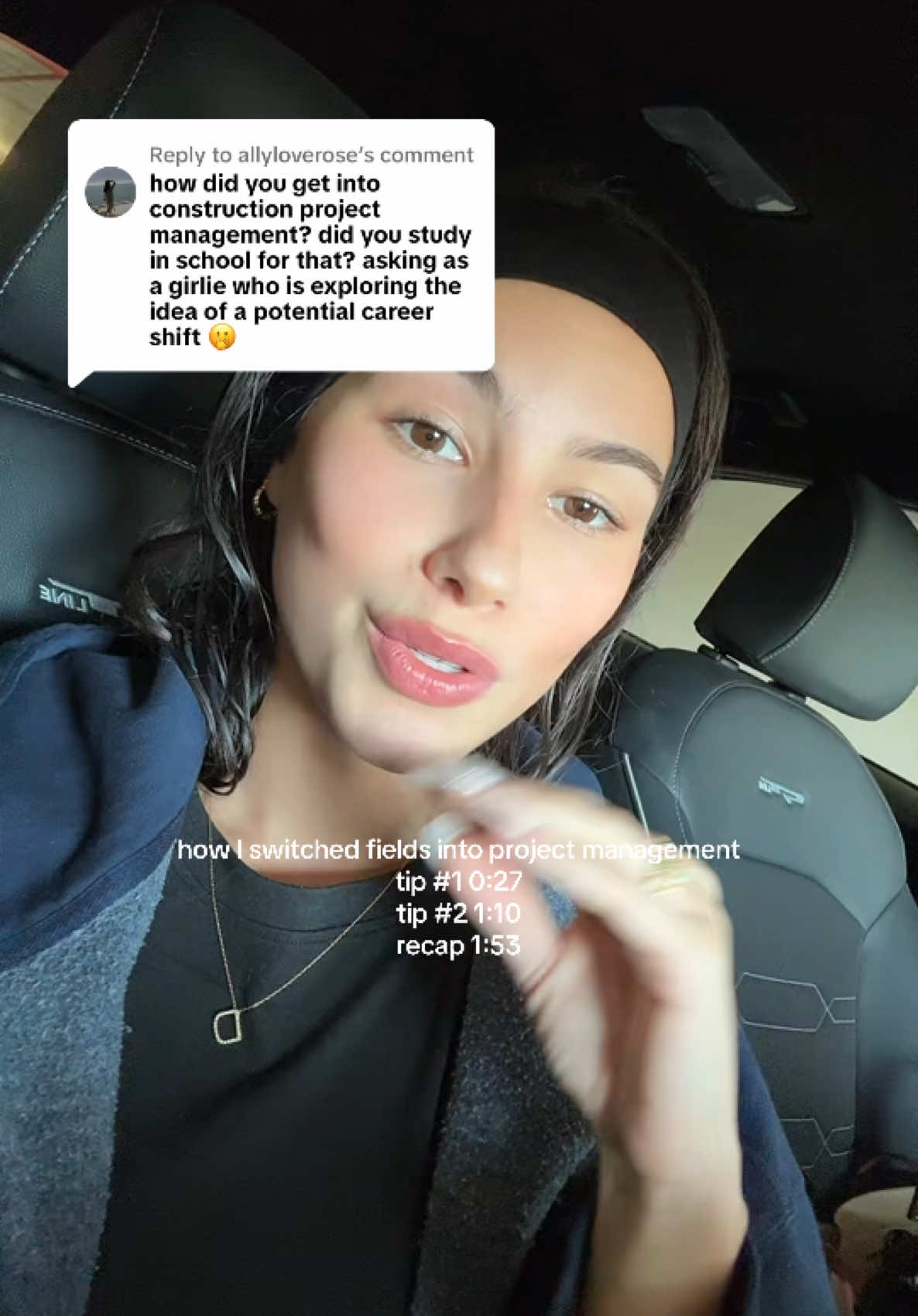 Replying to @allyloverose switching industries can seem scary when you have no experience but it’s 100% possible, I did it by doing my research on the role I wanted to make sure I emphasized the related skills I had AND I networked within the industry I wanted to be in! #careeradvice #womeninconstruction #worklifebalance #careerchange #projectmanager #changingcareers 