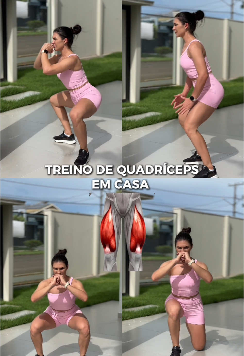 Sequência de 4 exercícios seguidos 🔥  ▶️ 45seg de execução para cada  ⏸️ 10seg de pausa entre eles - 45seg de descanso no final do último exercício  🔄 5 séries  #gym #explore #viral_video #tik_tok 