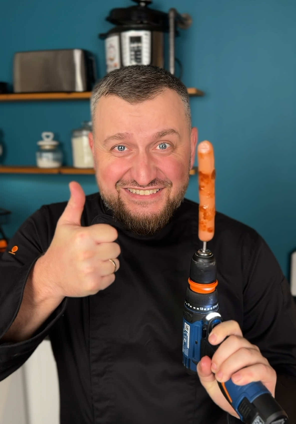 Cooking with a drill and a heat gun?! 🛠️🔥 Testing this crazy hack to see if it’s a genius idea or just a hilarious disaster. Watch till the end for some unexpected results! 😂 #DrillCooking #HeatGunHack #FunnyFails #KitchenExperiments #ViralHack