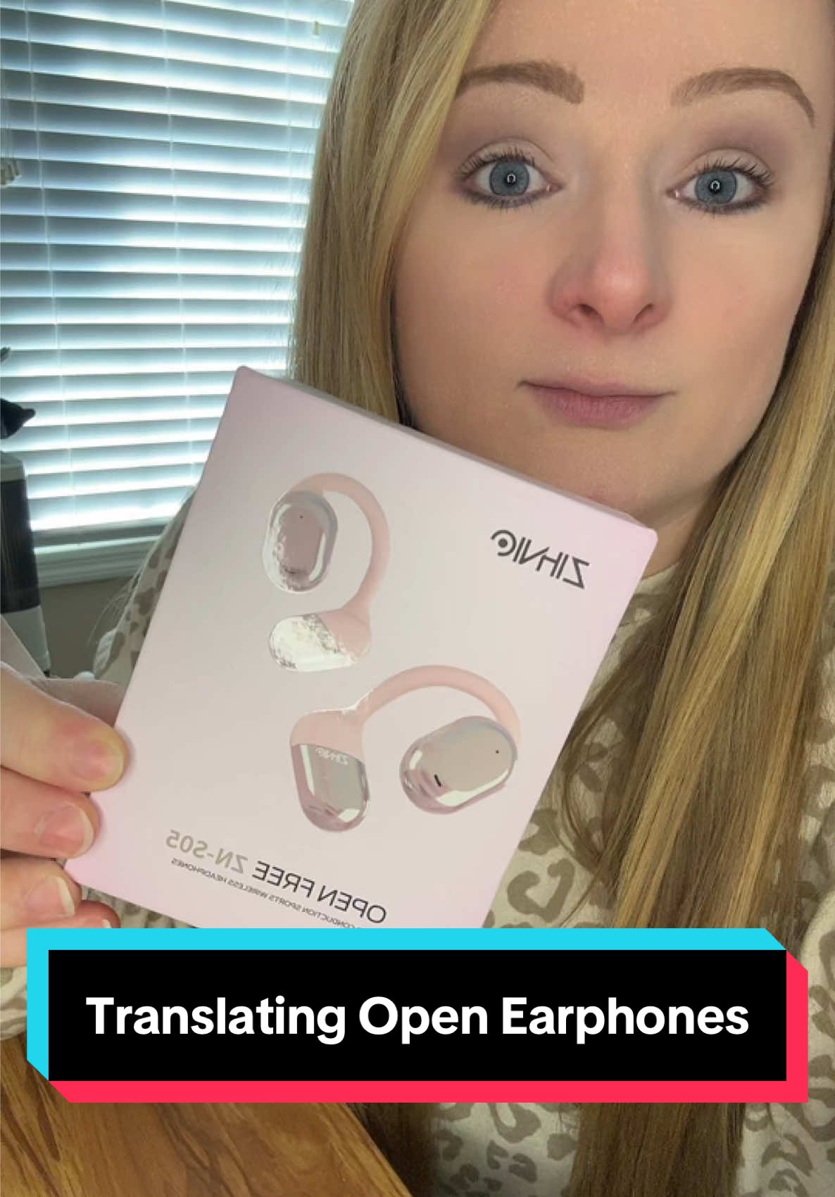 Translating open ear headphones/ear pieces! So excited about the translation feature with these through the app vocal link and it was hard to pass these up given the awesome price! Plus they are water proof and touch controlled! #translation #translate #headphones #phone #deal #discount #gift #giftideas #gifts #ZIHNIC #earbuds 