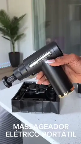 Pistola Massageador 4 em 1!  Comente quero que te envio o link de compra! #achadinhosdashopee #massageador #shopee 