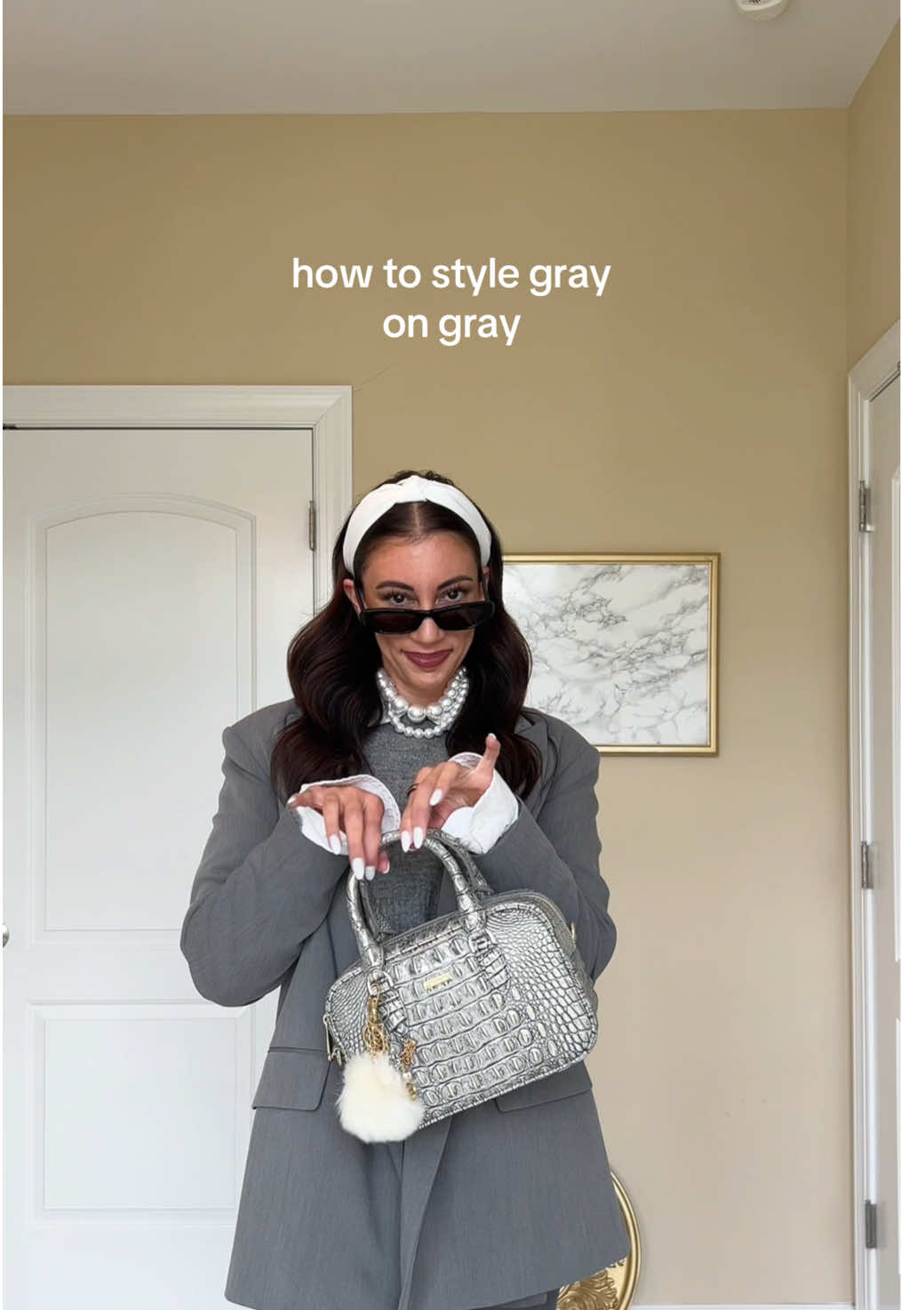 groutfit but make it chic 🩶  #outfitideas #groufit 